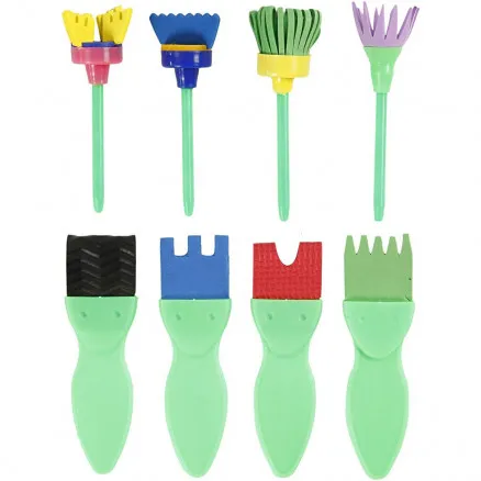 Skumgummipenslar, längd: 11–13 cm, bredd: 30–45 mm, 24 st./24 förp.
