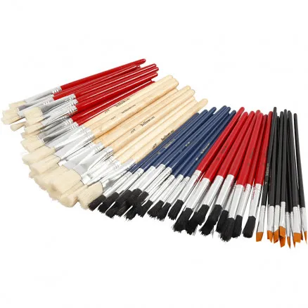 YellowLine penselset, 60 st./ 60 pk.
